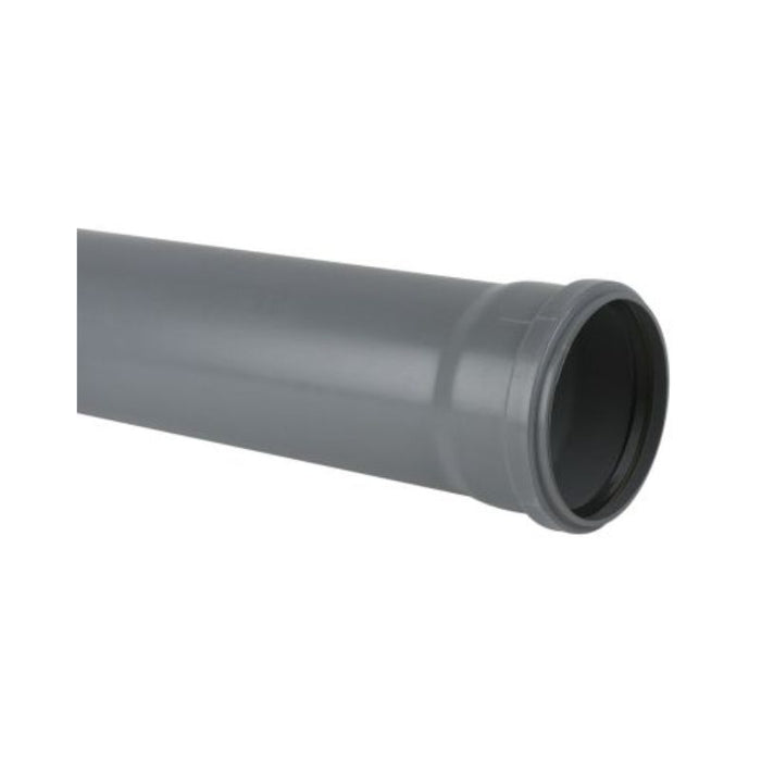 6m Single Socket Soil Pipe (110mm)