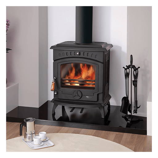 Stanley Tara Eco Central Heating Stove Matt Black - General Hardware Supplies Homevalue