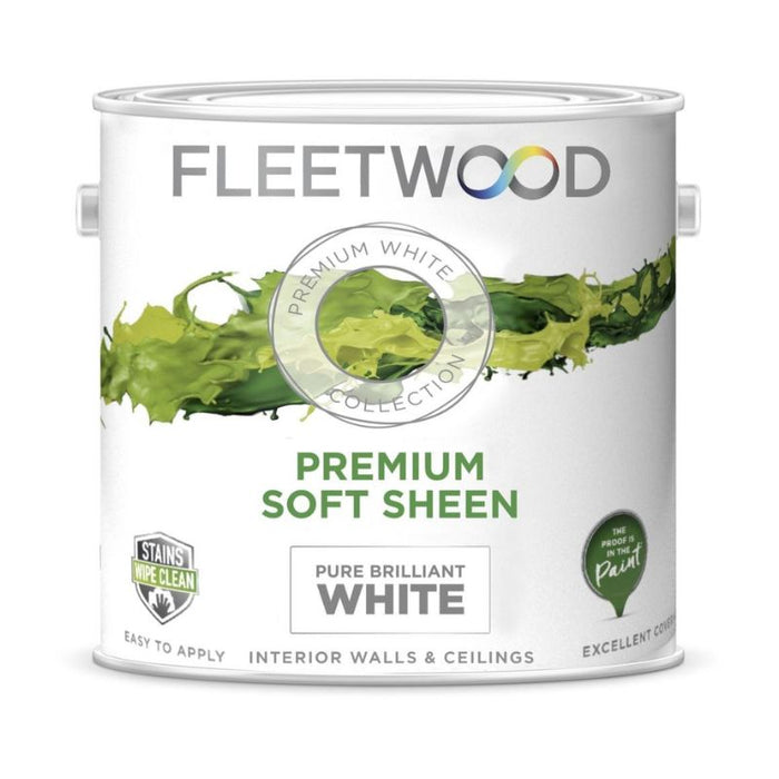 Fleetwood Premium Soft Sheen White 2.5L