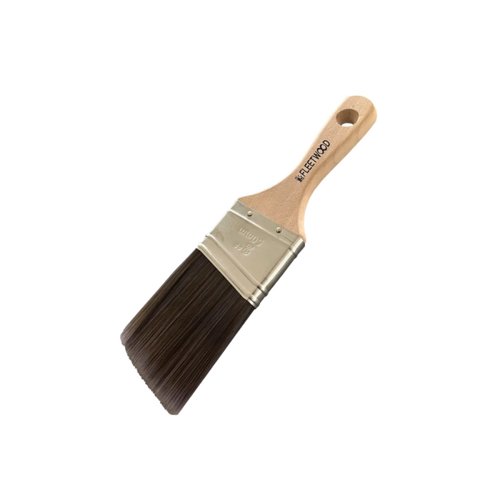 Fleetwood Short Grip Angled Brush 2"