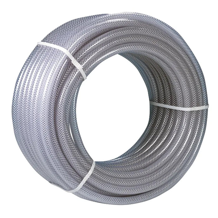 3/4" Clear Braided Hose – 25m