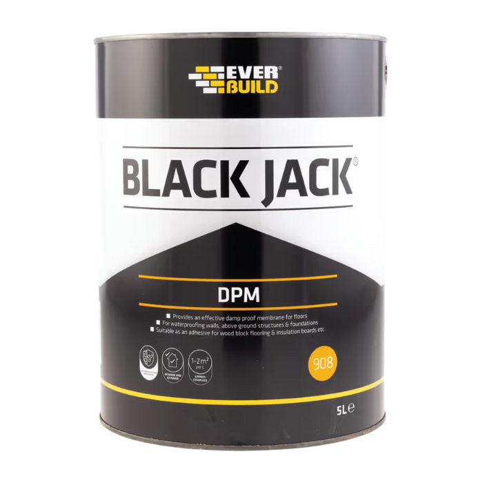 Everbuild Black Jack DPM 5L