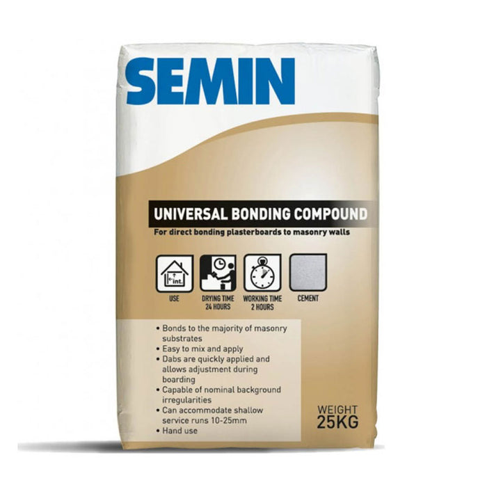 Semin Universal Bonding Compound Plasterboard Adhesive 20kg
