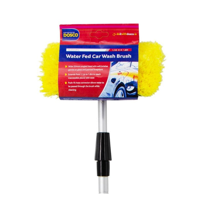 Water Fed Car Wash Brush with Long Handle