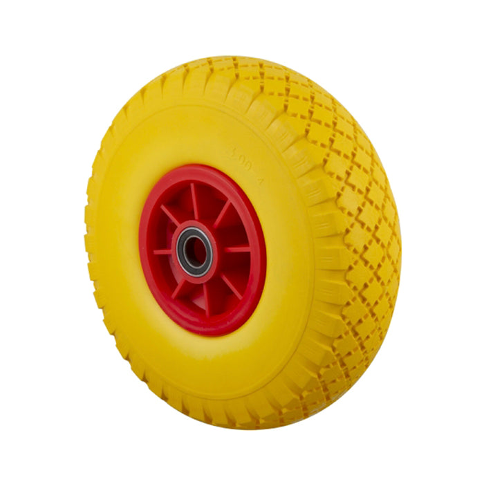 PU Foam Flat Free Hand Cart Wheel 300 x 4 x 20mm