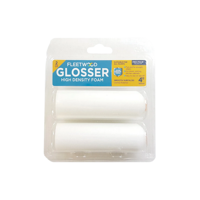Fleetwood Glosser Foam Sleeve 2 Pack 4″