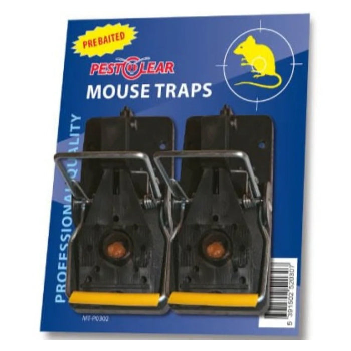 Pest Clear Pre-baited mouse trap 2pk