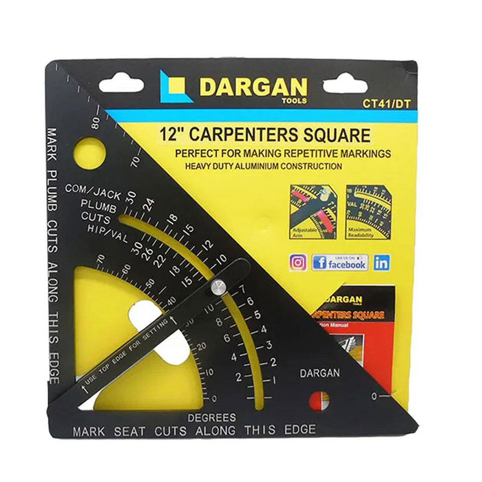 Dargan 12" Carpenters Speed Square