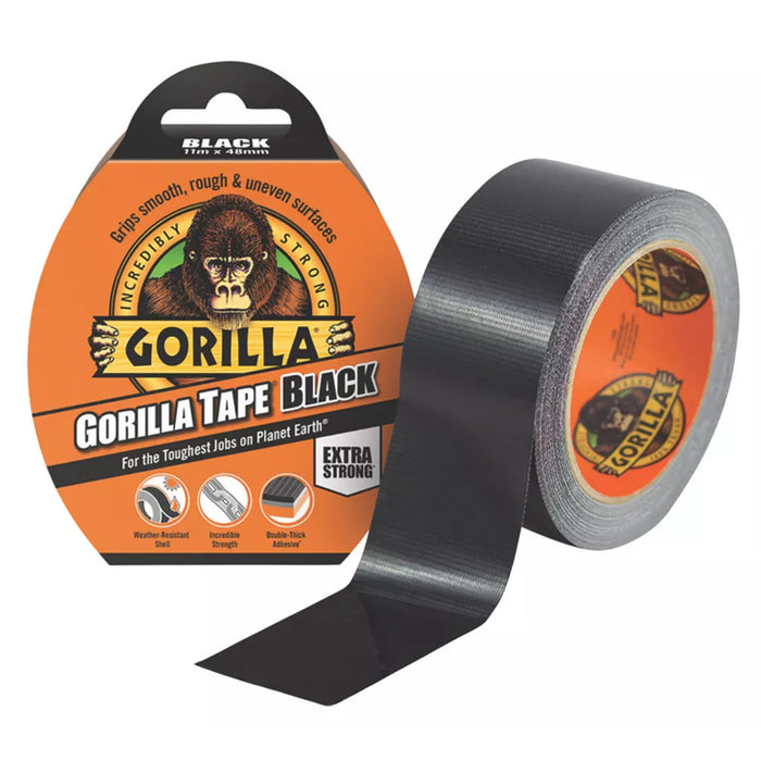 Gorilla Tape 48mm x 11m Black