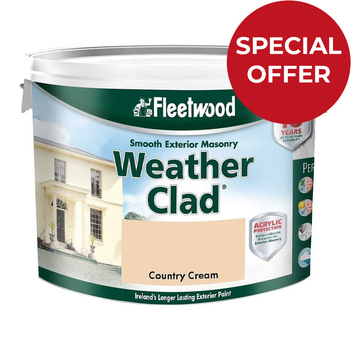 Fleetwood 10L Weatherclad Country Cream