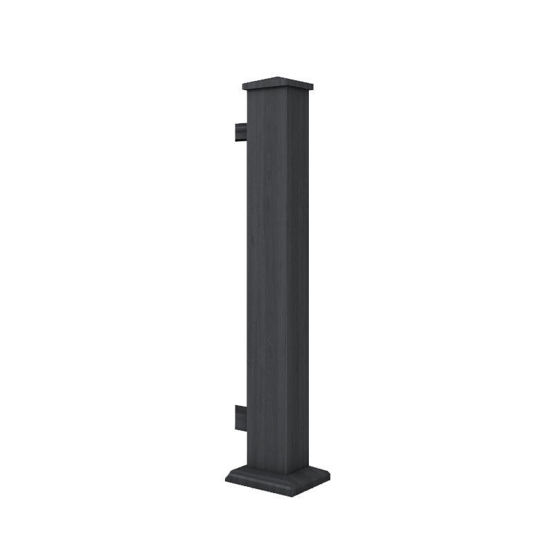 Composite End Post System 1.8M Charcoal — General Hardware Supplies ...