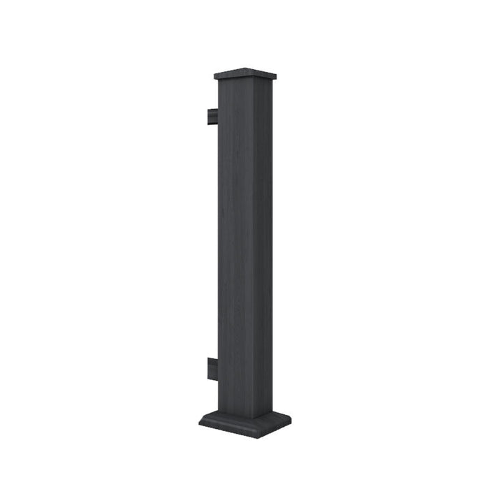 Composite End Post System 1.8M Charcoal