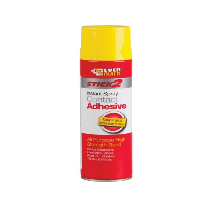 Everbuild Stick2 Instant Spray Contact Adhesive 500mL