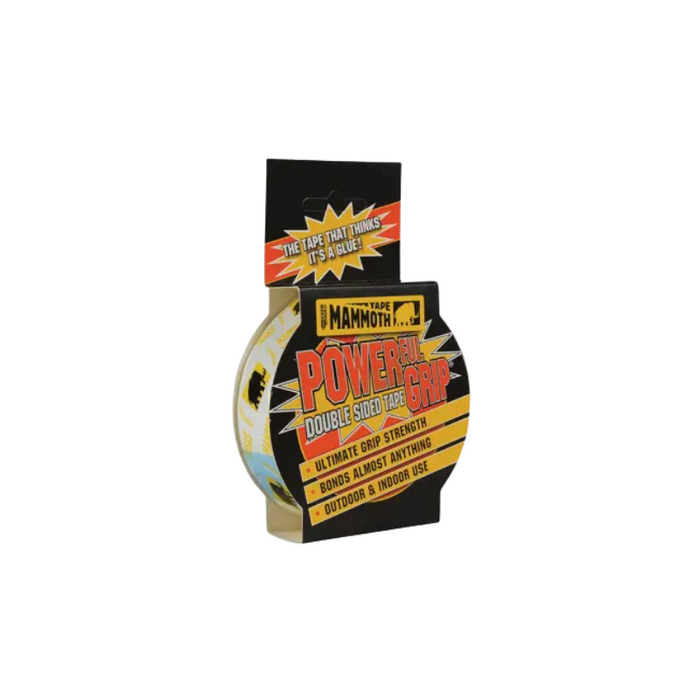 Mammoth Powerful Grip Double-Sided Tape 50mm x 2.5m