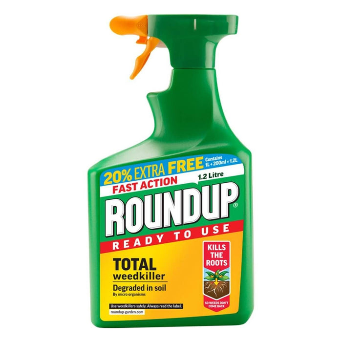 Roundup 1L +20% Free Total Weedkiller