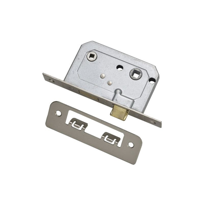 63mm Keyhole Lock Internal Satin Nickel