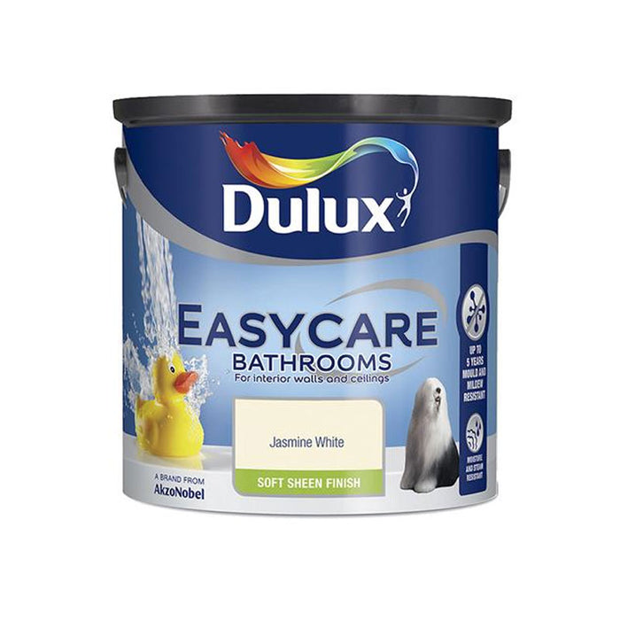 Dulux Easycare Bathrooms Jasmine White 2.5L