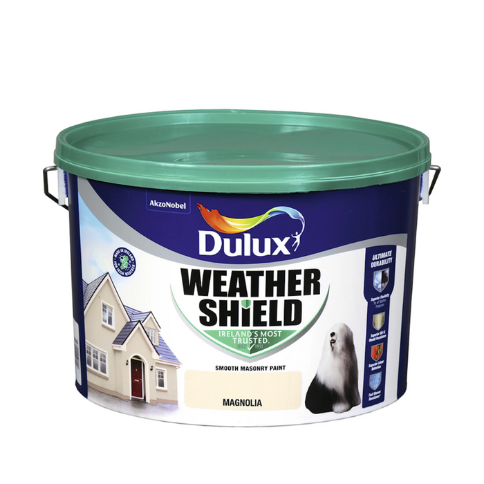 Dulux Weathershield Magnolia 10L