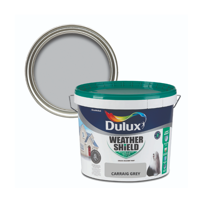 Dulux Weathershield Carraig Grey 10L