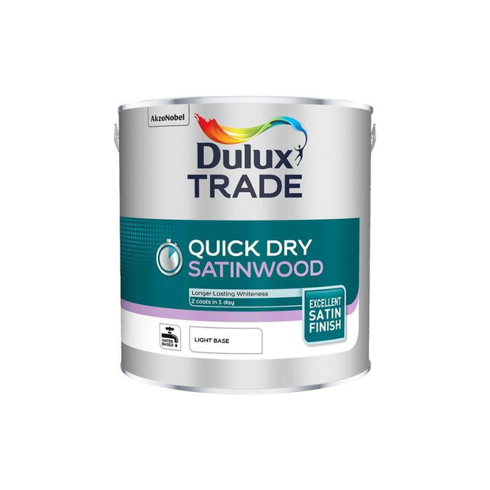 Dulux Trade Quick Dry Satinwood Light Base 2.5L