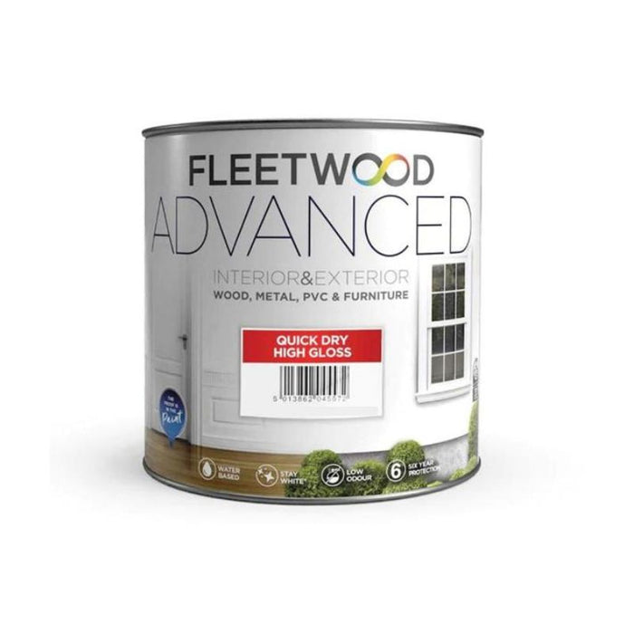 Fleetwood Advanced Quick Dry Gloss White 1L