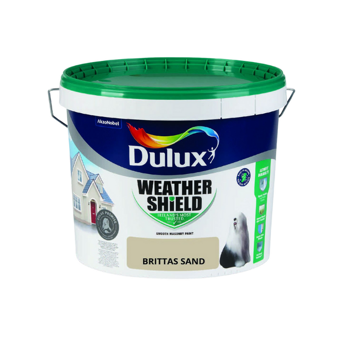Dulux Weathershield Brittas Sand 10L