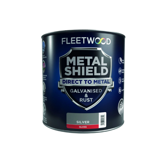 Fleetwood Metal Shield Gloss Silver 1L