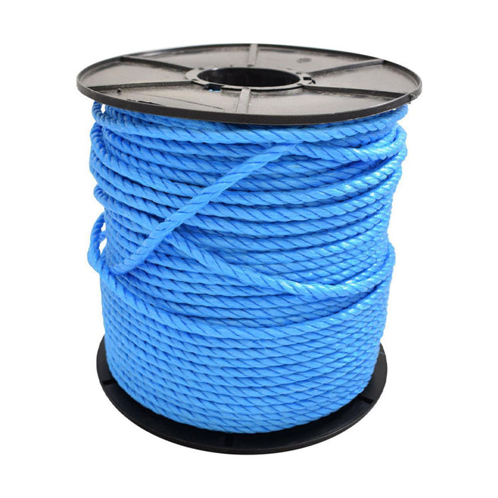 6mm Blue Poly Rope 200m Coil