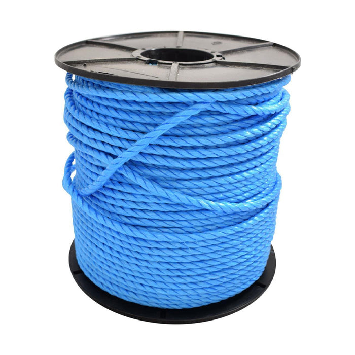 12mm Blue Poly Rope 80m Coil