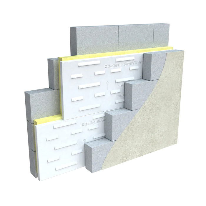 Unilin/Xtratherm CavityTherm 150mm Full Fill Cavity 2.16M2 Polyiso CT/PIR