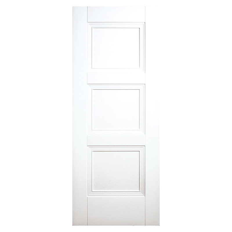 Franklin White Primed 3 Panel Door 80X32
