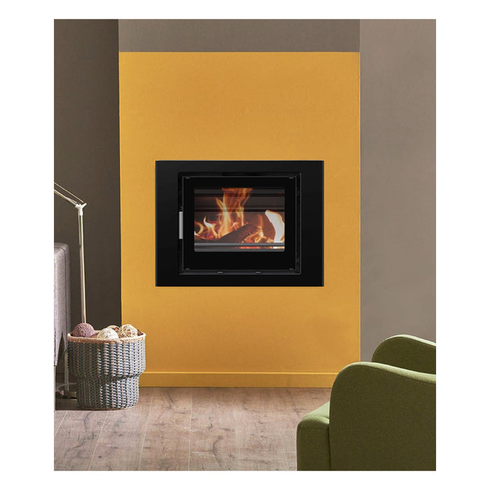 Hamco Helsinki 8 Cassette (Inset) Stove With Frame 7.5Kw