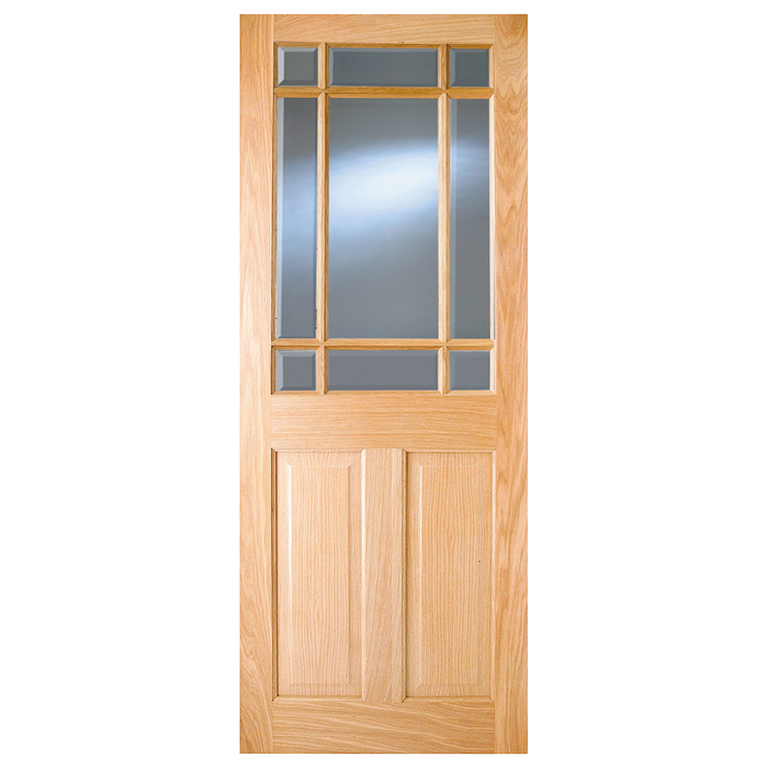 Addison Austen Pre-Finished Oak Door Glazed 2P 80X32