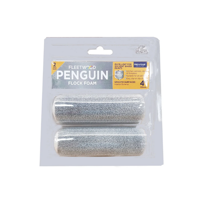 Fleetwood Penguin Flock Foam Sleeve 2 Pack 4″