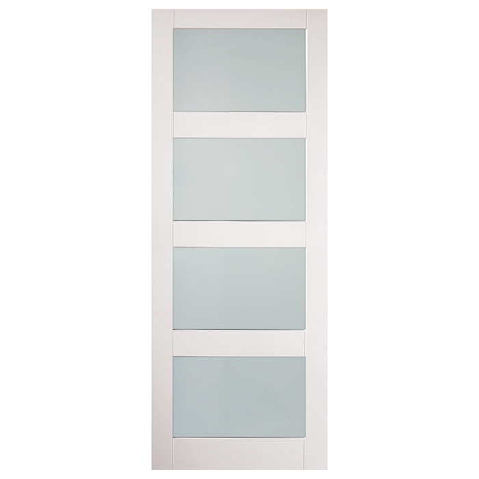 Kirkland Prime Shaker 4P Etch Glass Door 80X32