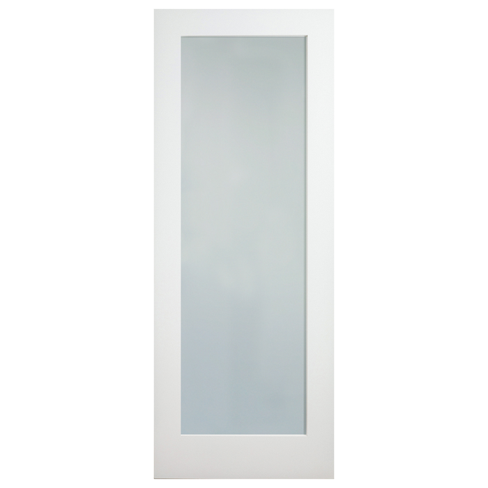 Boston Shaker Primed Door - Frosted Glaze 78X28