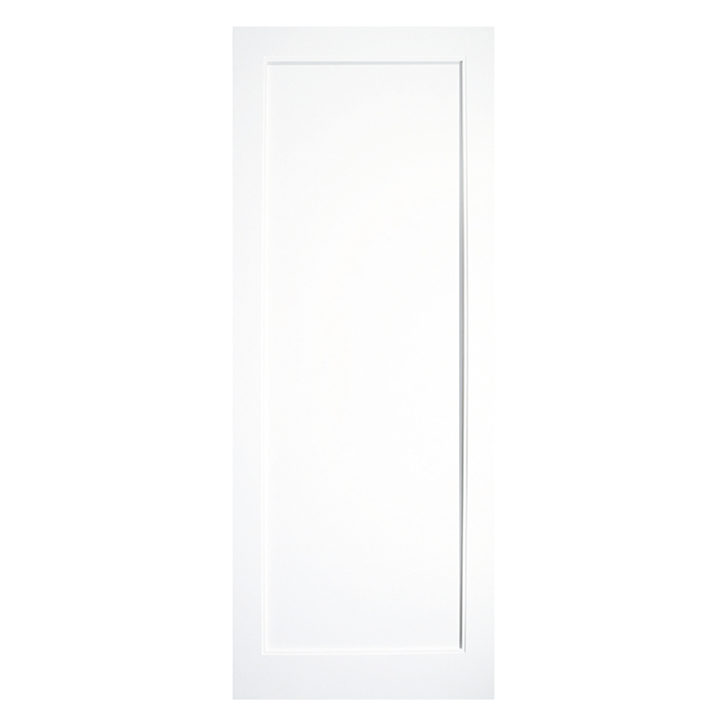 Kenmore White Primed Single Panel Shaker Door 80X34