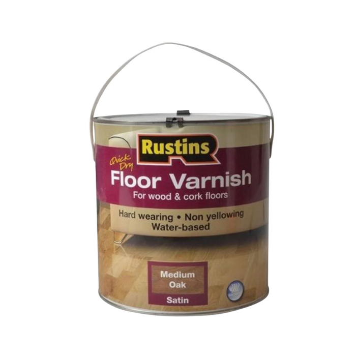 Rustins Floor Varnish Satin 2.5L