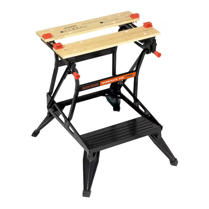 Black and Decker Dual Height Workbench - 4 FREE Spring Clamps