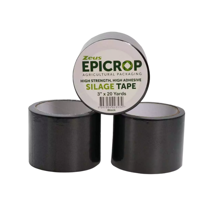 Zeus Epicrop Silage Tape Black 3" x 20 Yards