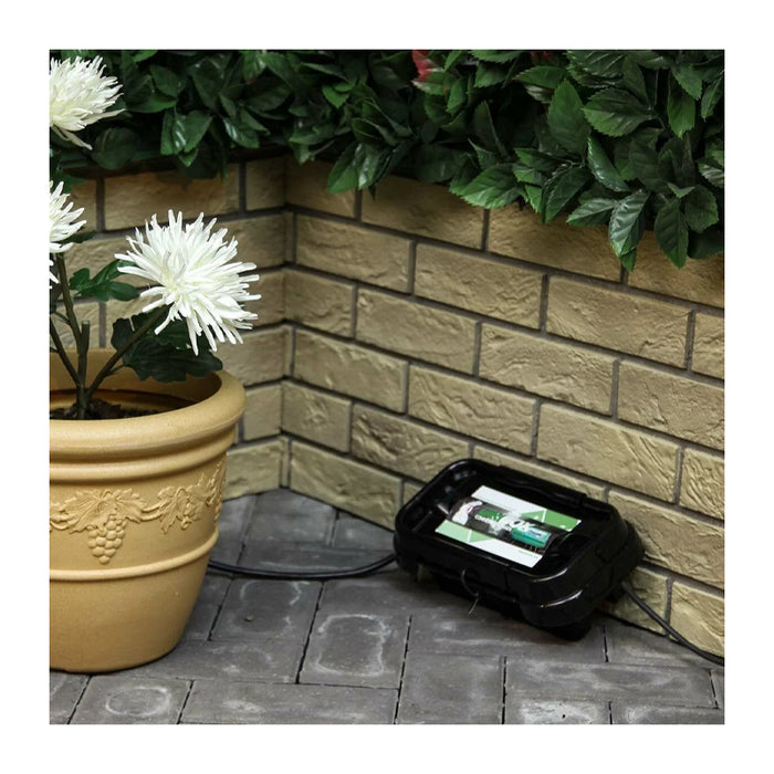 Dribox Small Weatherproof Connection Box Black