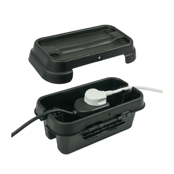 Dribox Small Weatherproof Connection Box Black