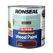 Ronseal 10 Year Weatherproof Paint Dark Oak Gloss 2-5L - General Hardware Supplies Homevalue