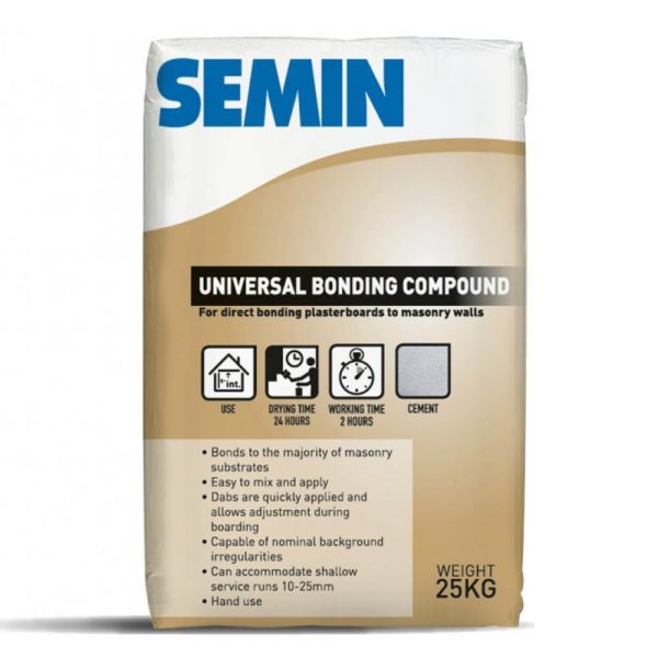 Semin Universal Bonding Compound 25KG — General Hardware Supplies Homevalue