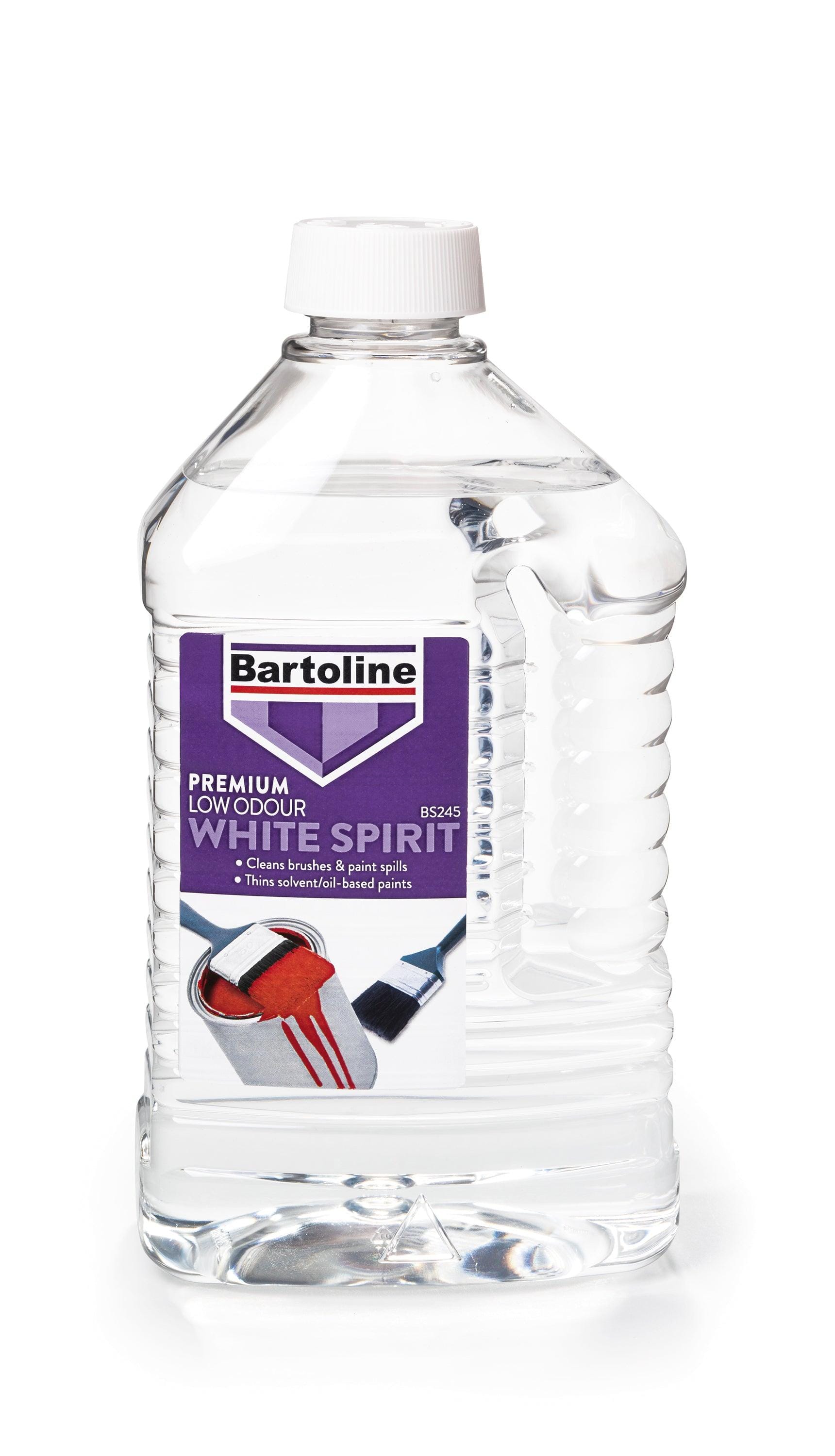 Bartoline 2 Litre Low Odour White Spirit - General Hardware Supplies Homevalue