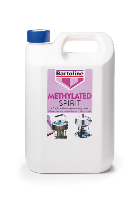 Bartoline 5 Litre Methylated Spirit - General Hardware Supplies Homevalue