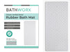 Bathworx Classic Antibacterial Rubber Bath Mat - General Hardware Supplies Homevalue