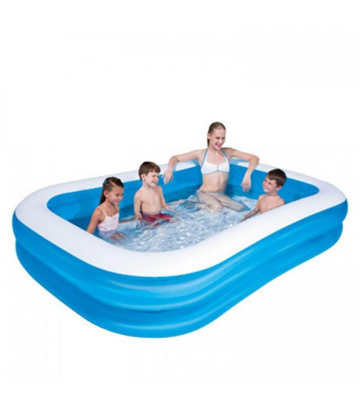 BestWay Blue Rectangular Family Pool - General Hardware Supplies Homevalue