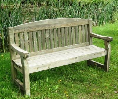 Cashel Three Seater Wooden Bench - General Hardware Supplies Homevalue