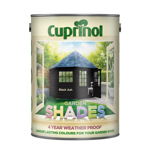 Cuprinol Garden Shades Black Ash 5L - General Hardware Supplies Homevalue
